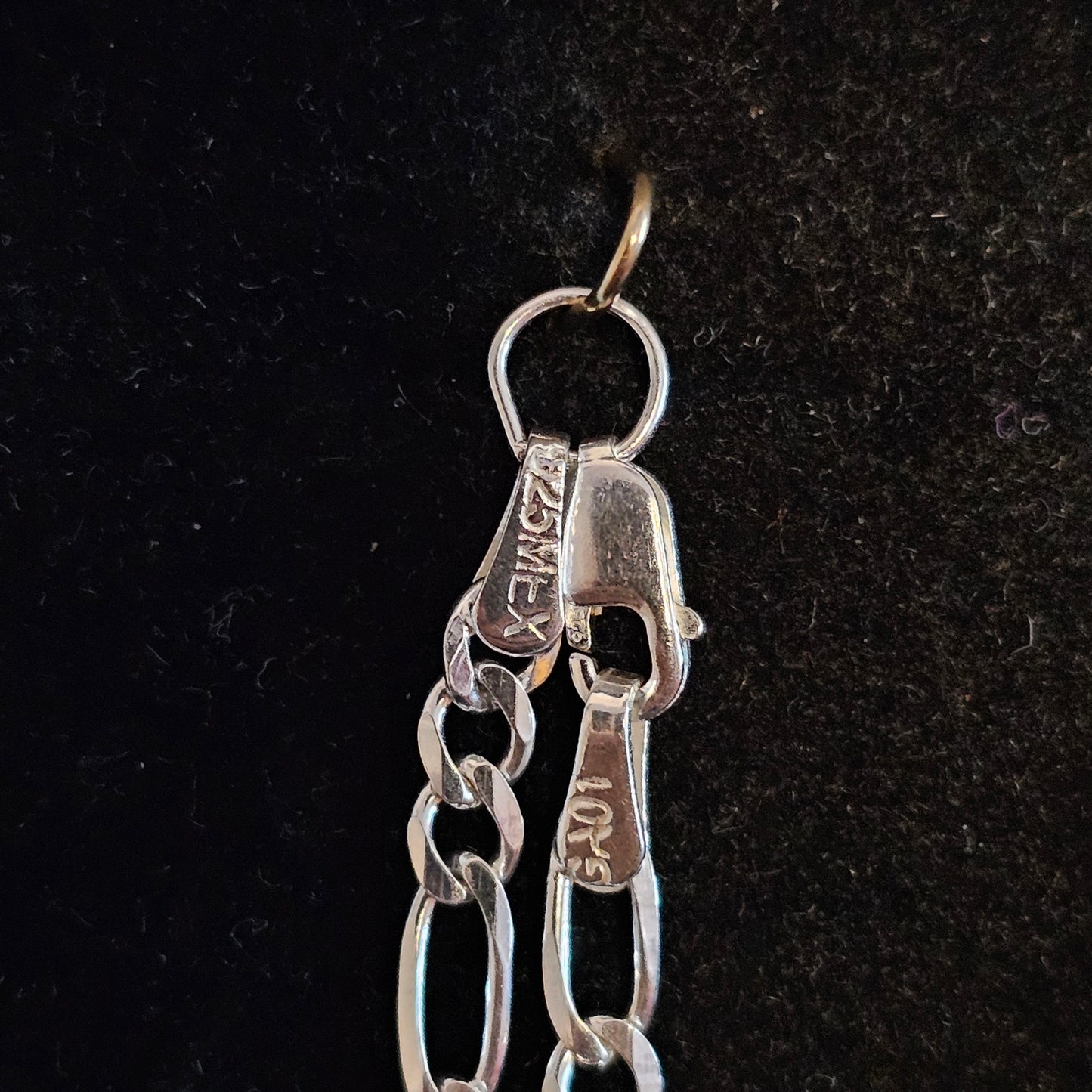 Figaro Link 925 Sterling Silver Chain Necklace - 3mm