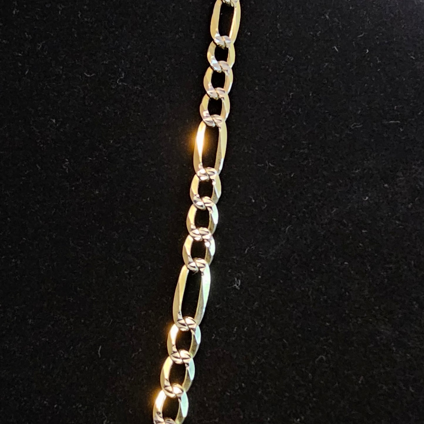 Figaro Link 925 Sterling Silver Chain Necklace - 3mm