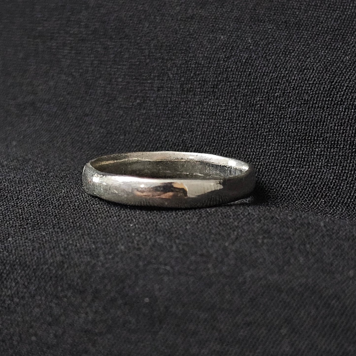 Solid Sterling Silver Men's Unisex Band