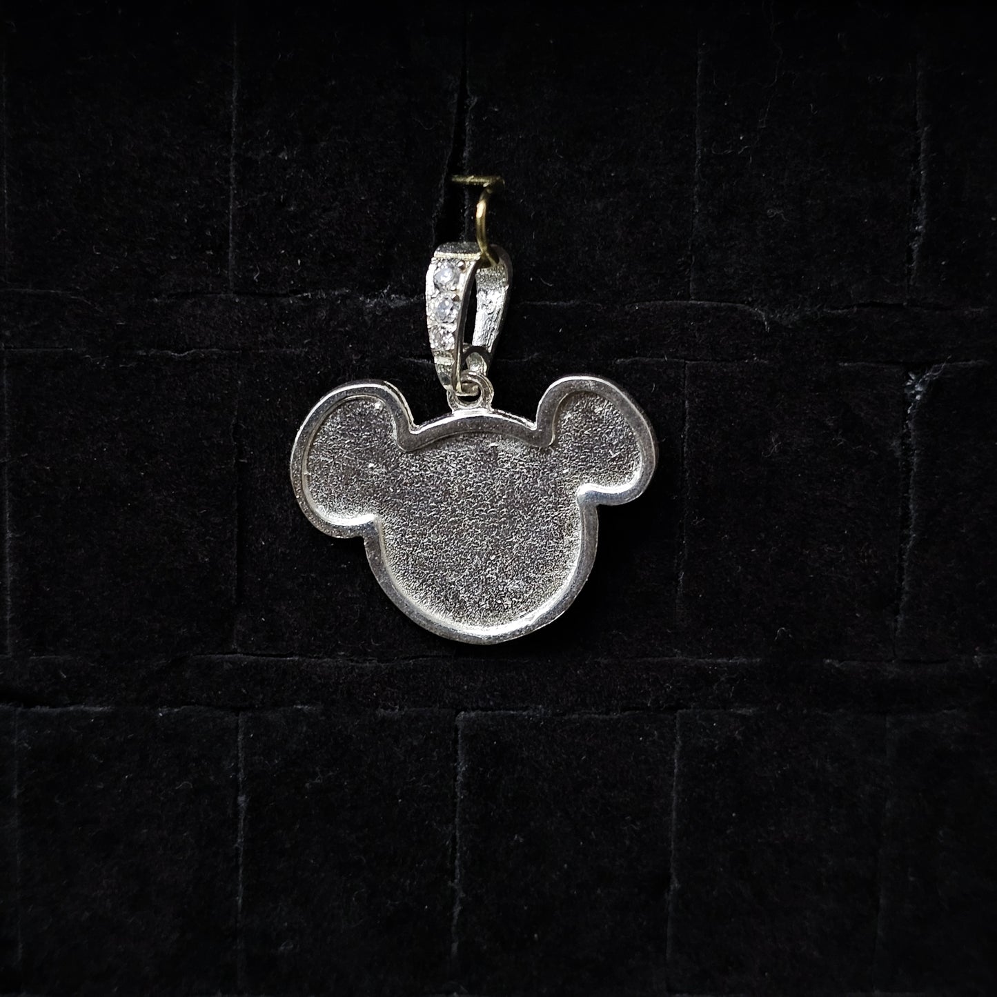 Boy Mouse Pendant 925 Sterling Silver