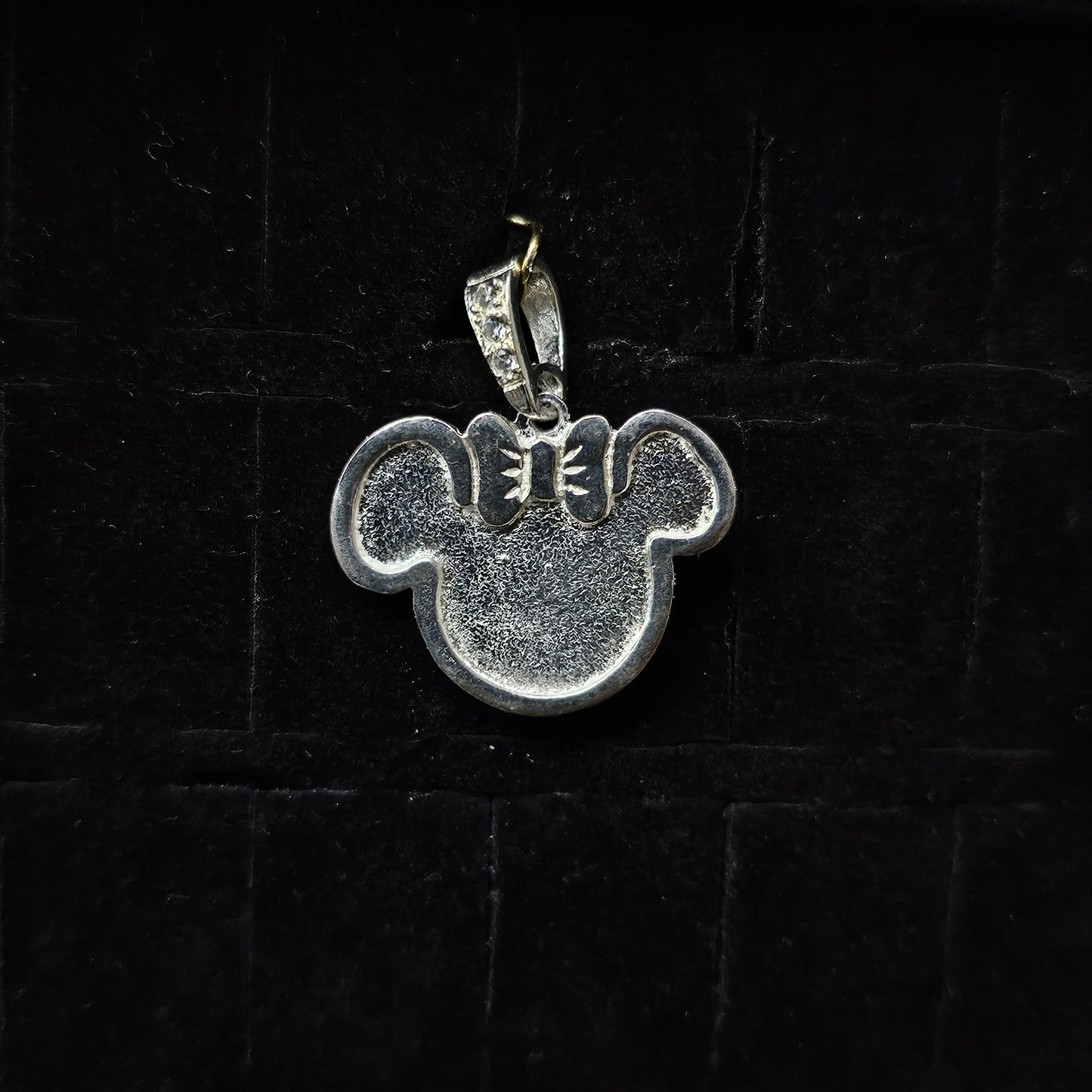 Girl Mouse Pendant 925 Sterling Silver