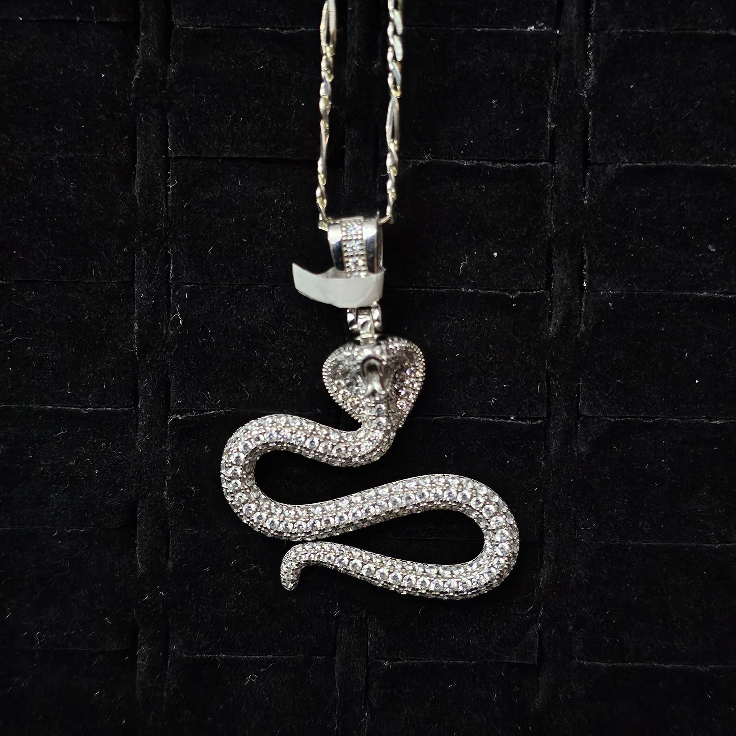 King Cobra Pendant 925 Sterling Silver