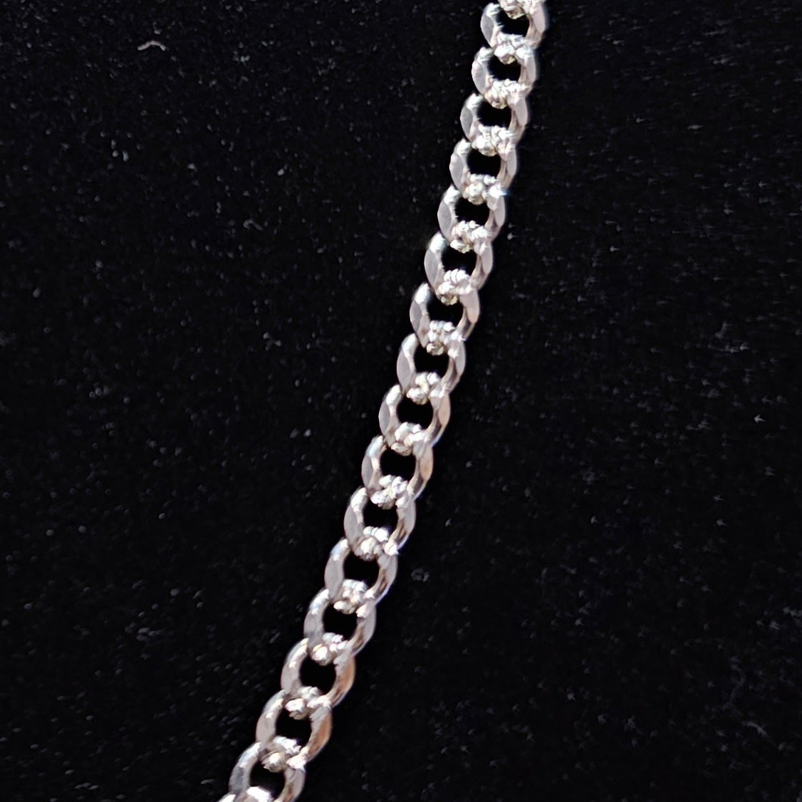 Cuban Curb Link 925 Sterling Silver Chain Necklace - 3.8mm