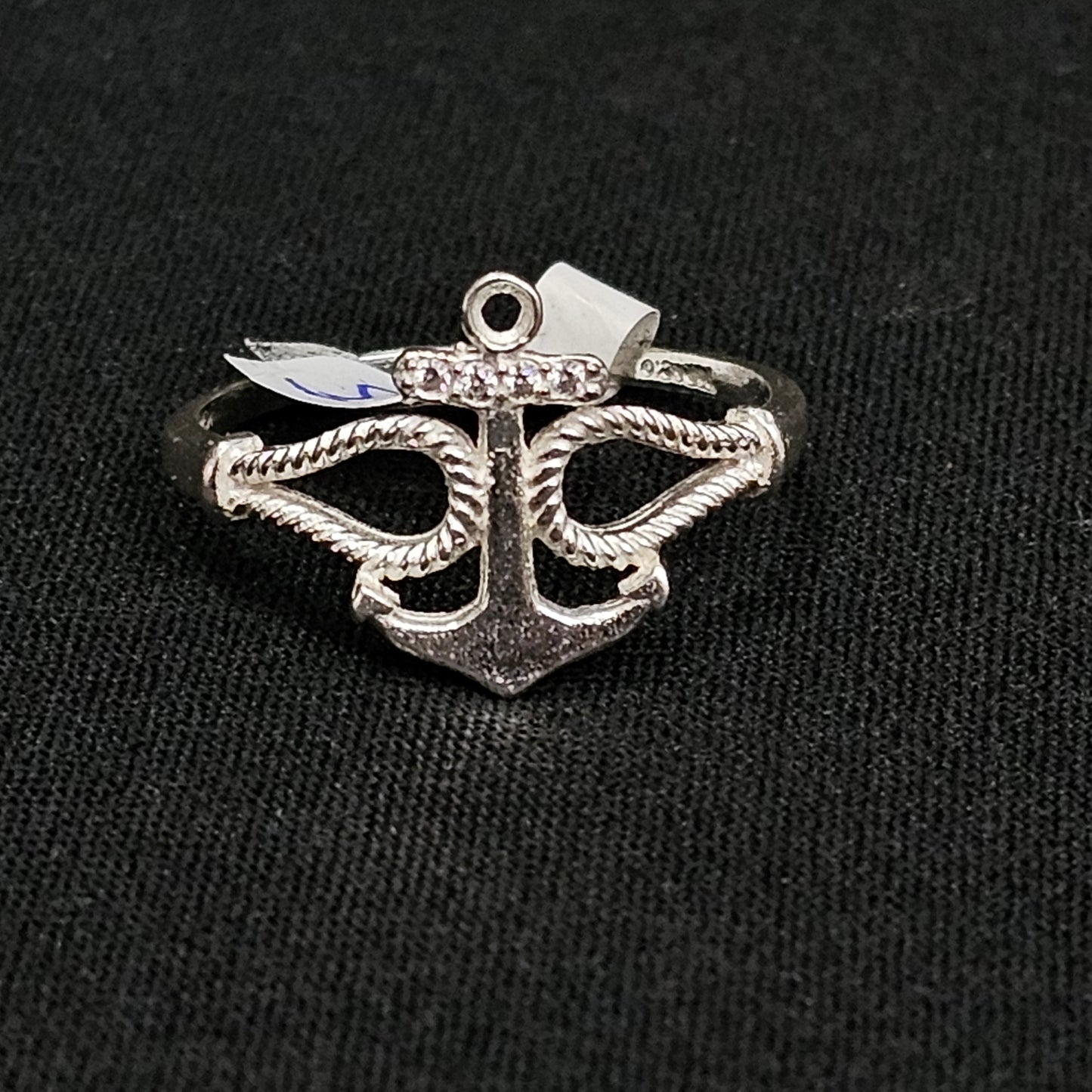 Anchor Ring 925 Sterling Silver