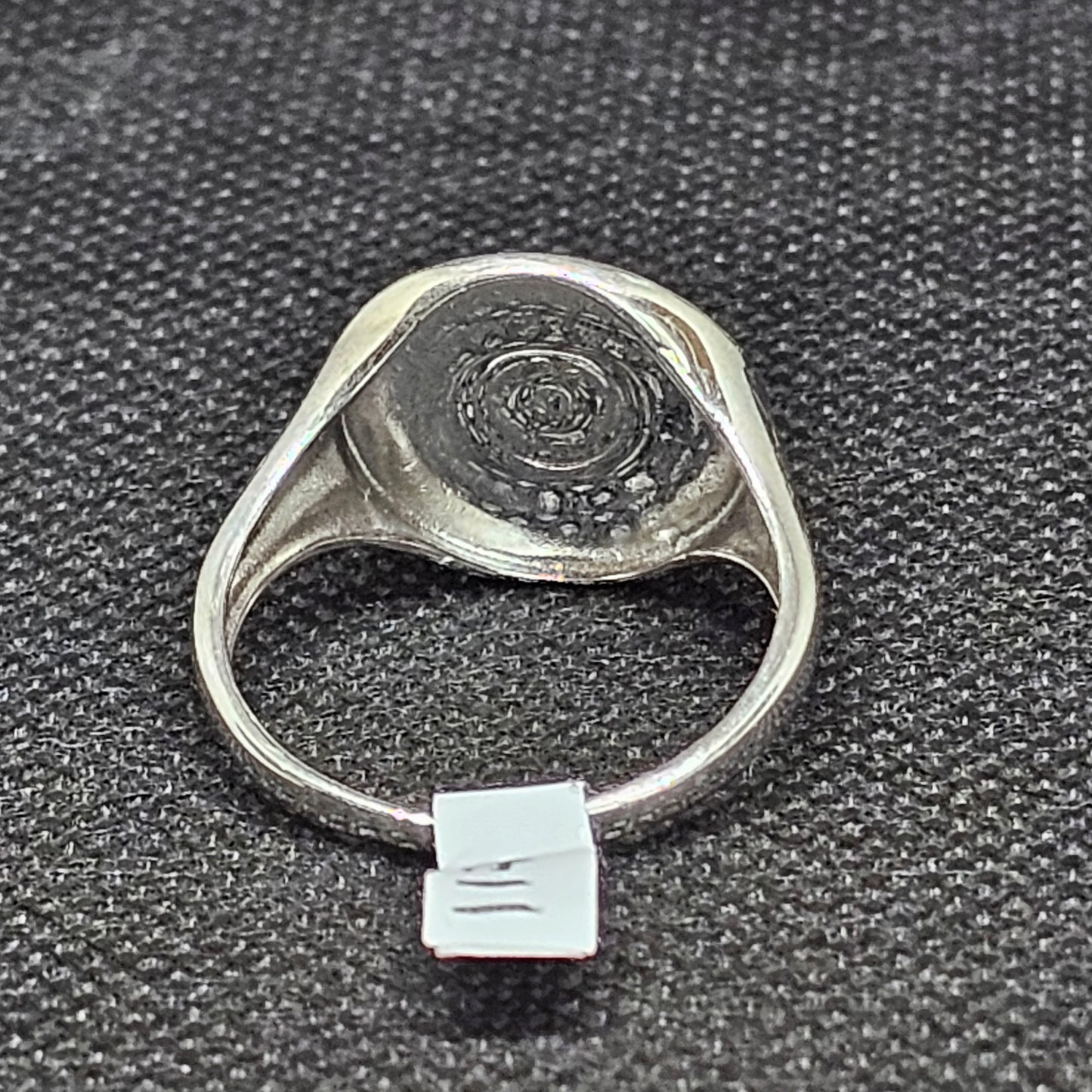 Aztec Calendar Ring in Silver Tone – Size 11, 5.5g Statement Piece