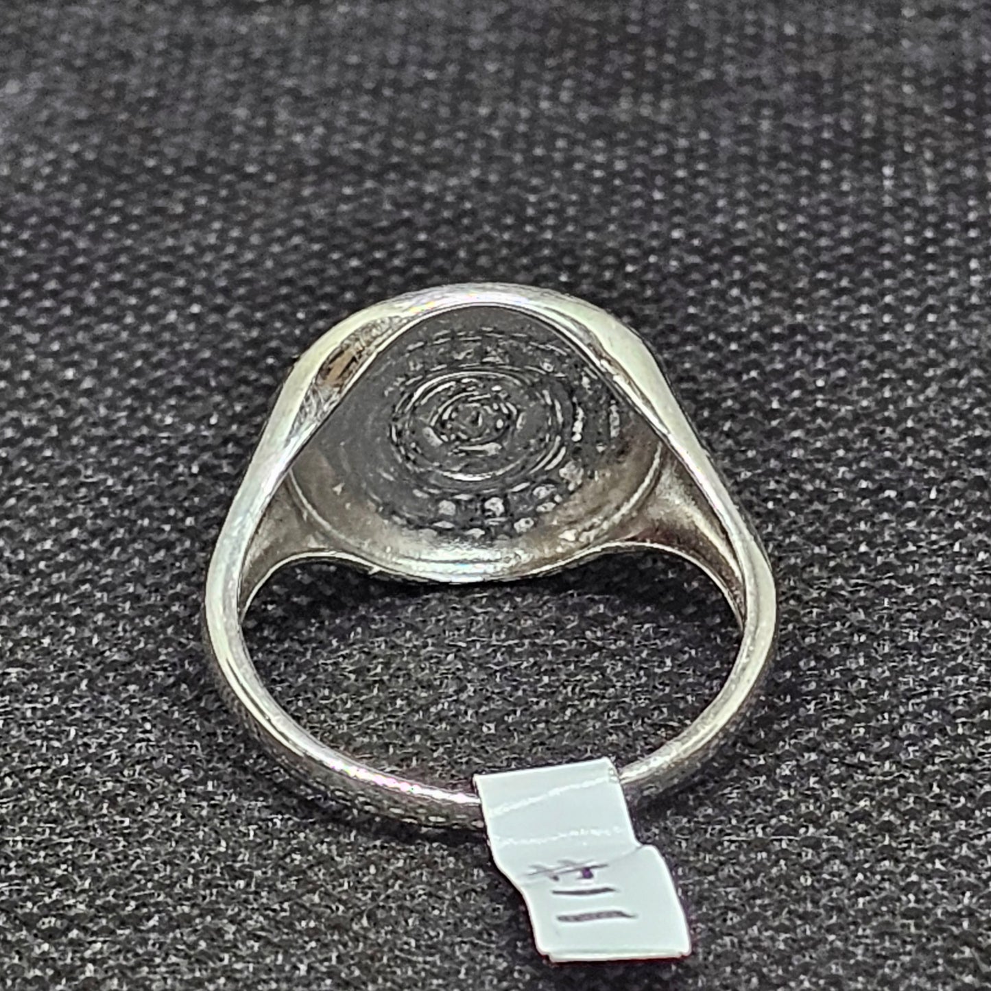Aztec Calendar Ring in Silver Tone – Size 11, 5.5g Statement Piece