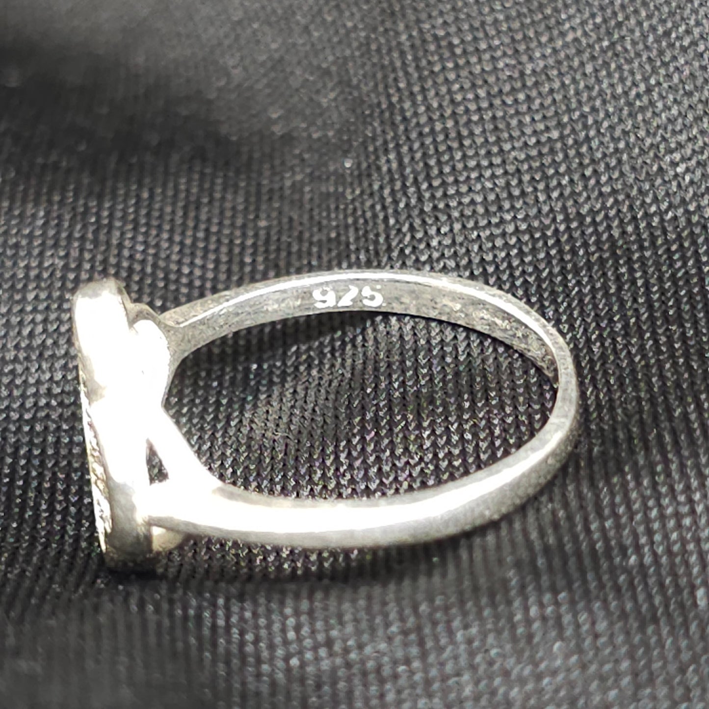 Clover CZ Statement Ring, Silver, Sizes 5.5 & 8.5, 3g Modern Glam