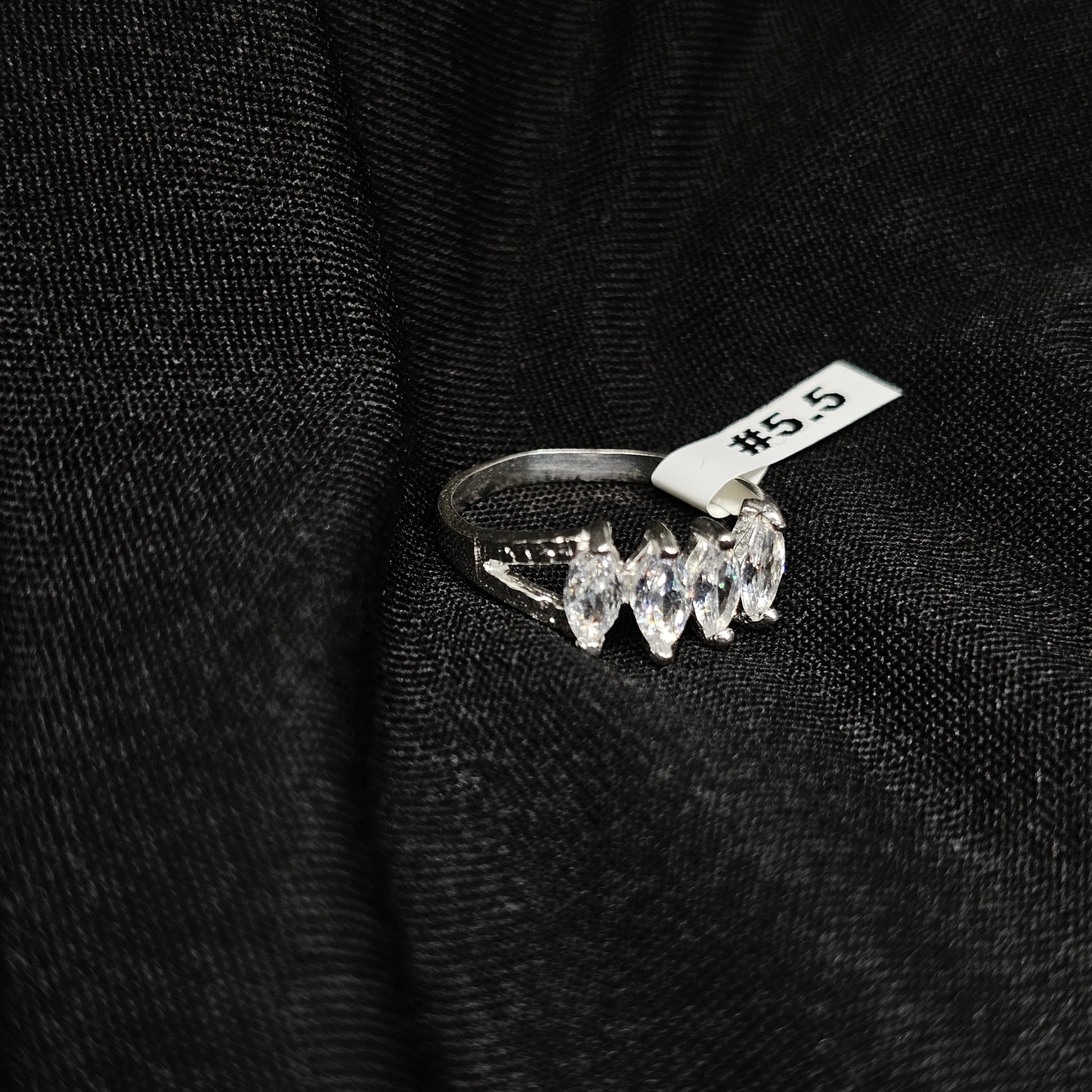 Pink Butterfly Ring with Heart Stones – Sizes 5.5 & 8.5 Available