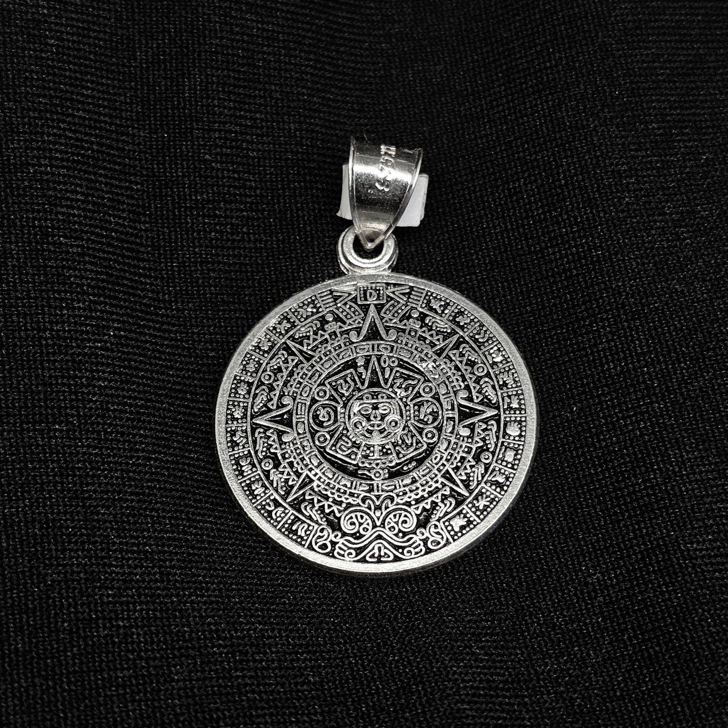 Aztec Calendar Pendant – Ancient Symbolic Jewelry for Men & Women