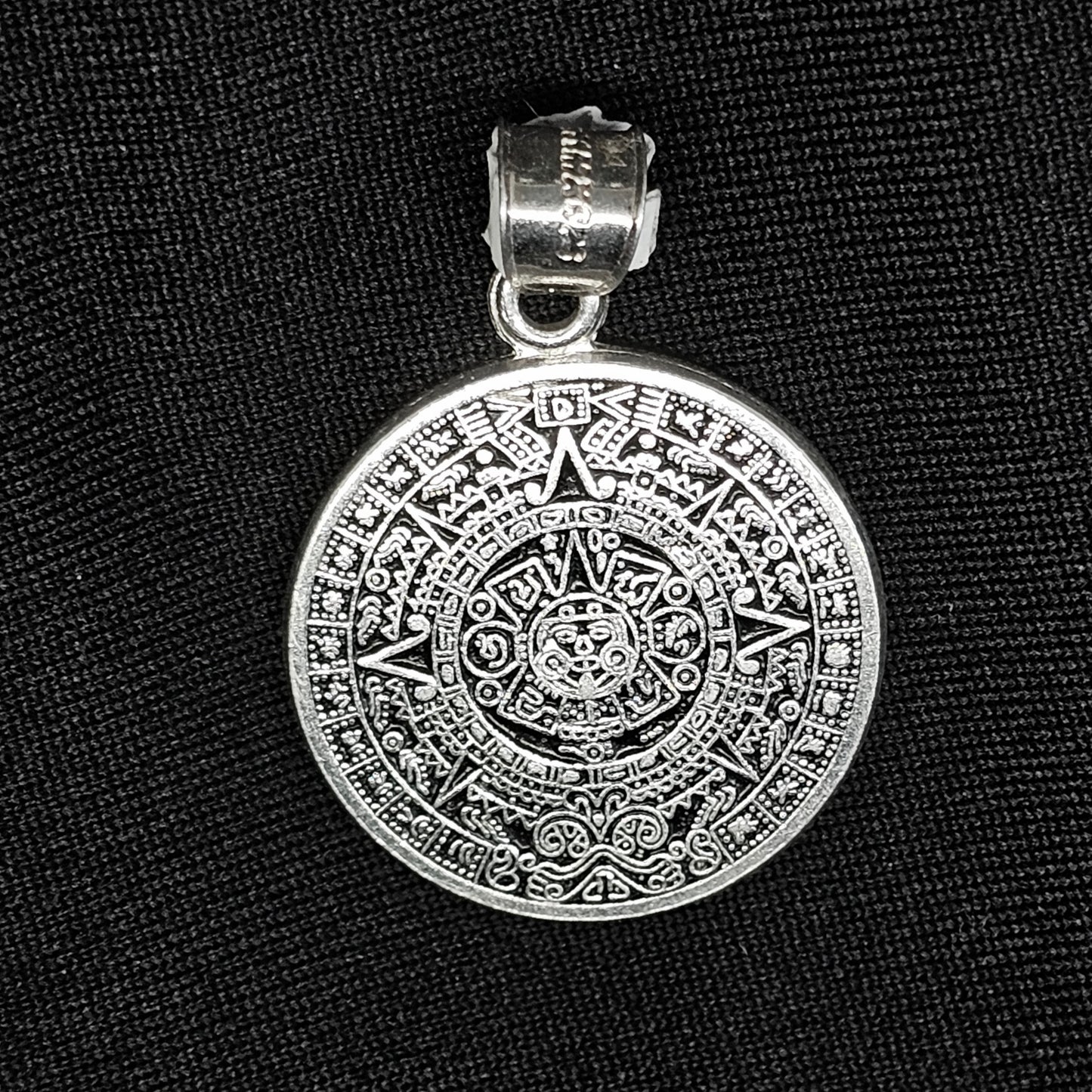 Aztec Calendar Pendant – Ancient Symbolic Jewelry for Men & Women