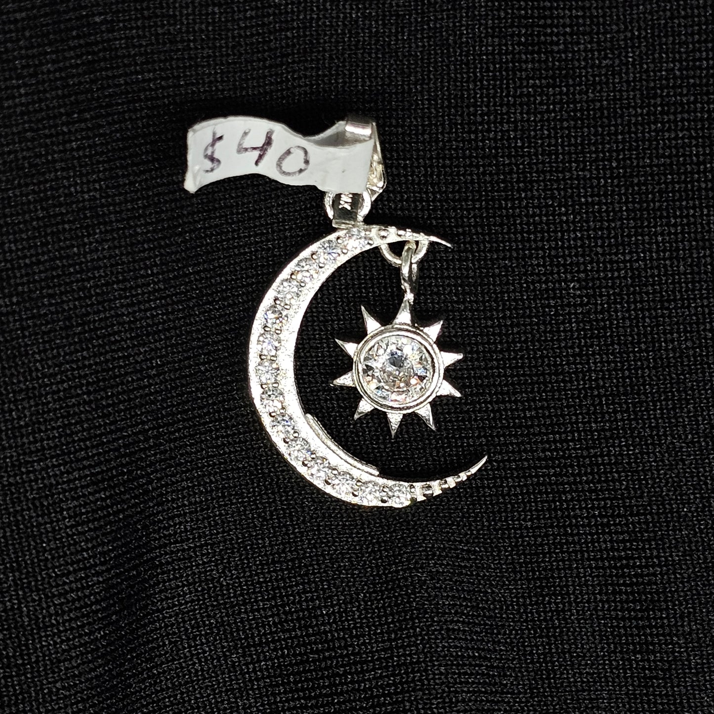 Moon and Sun Pendant – Celestial Jewelry for Men & Women