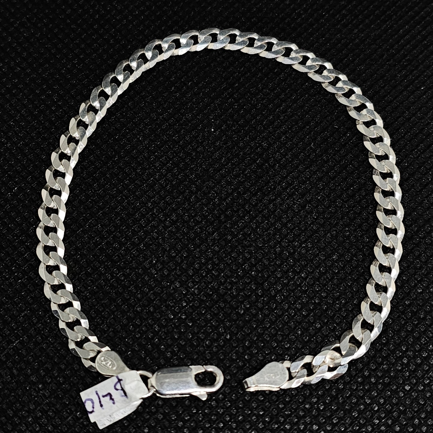 Men's Cuban Link Bracelet – Classic Silver Chain (4g)