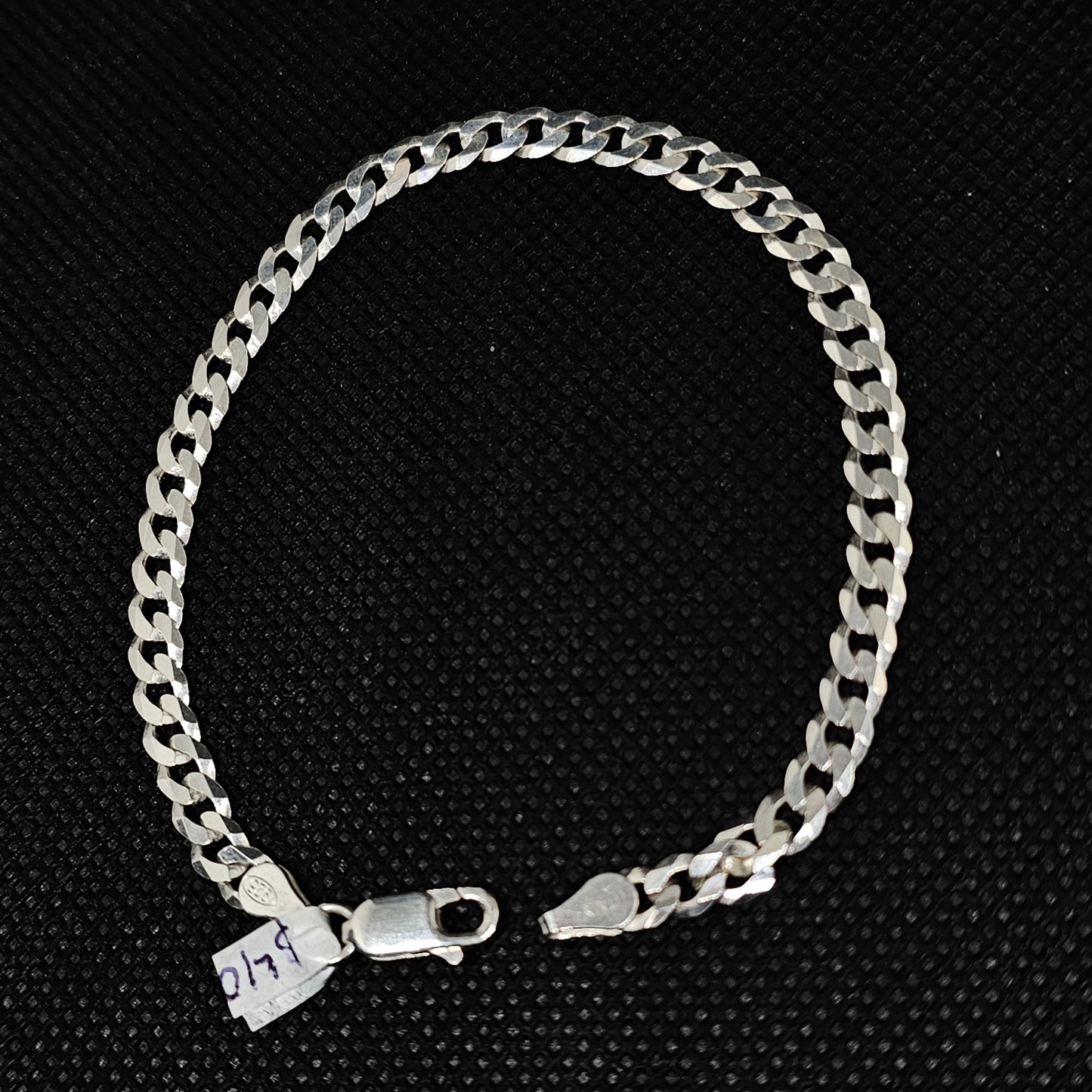 Men's Cuban Link Bracelet – Classic Silver Chain (4g)