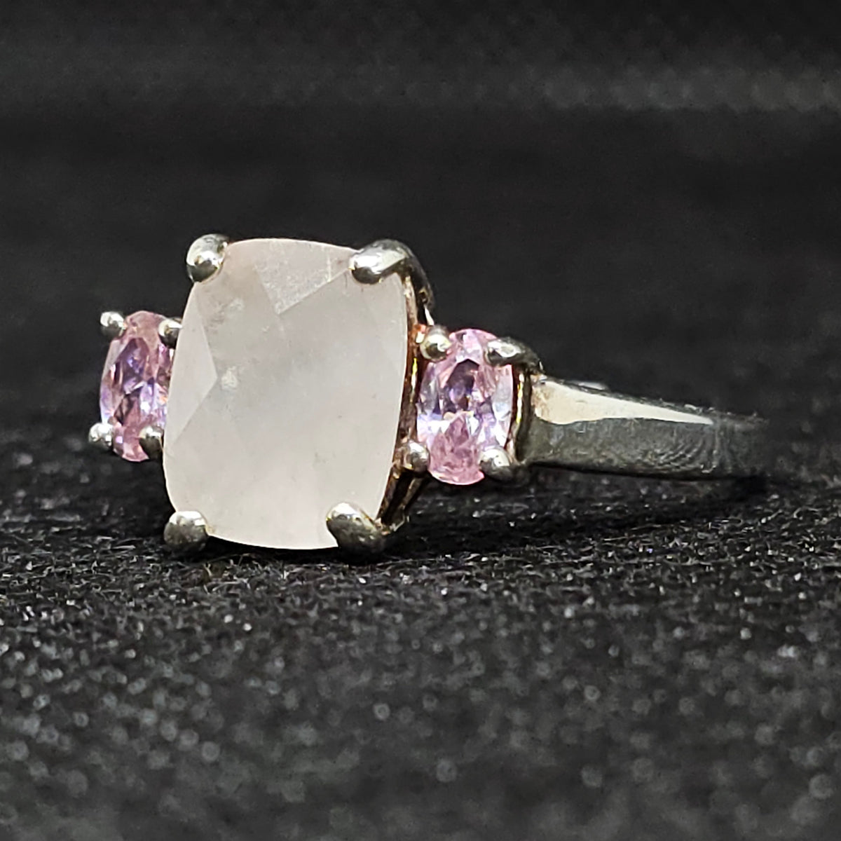 Sterling Silver Vintage 3 Stone Ring
