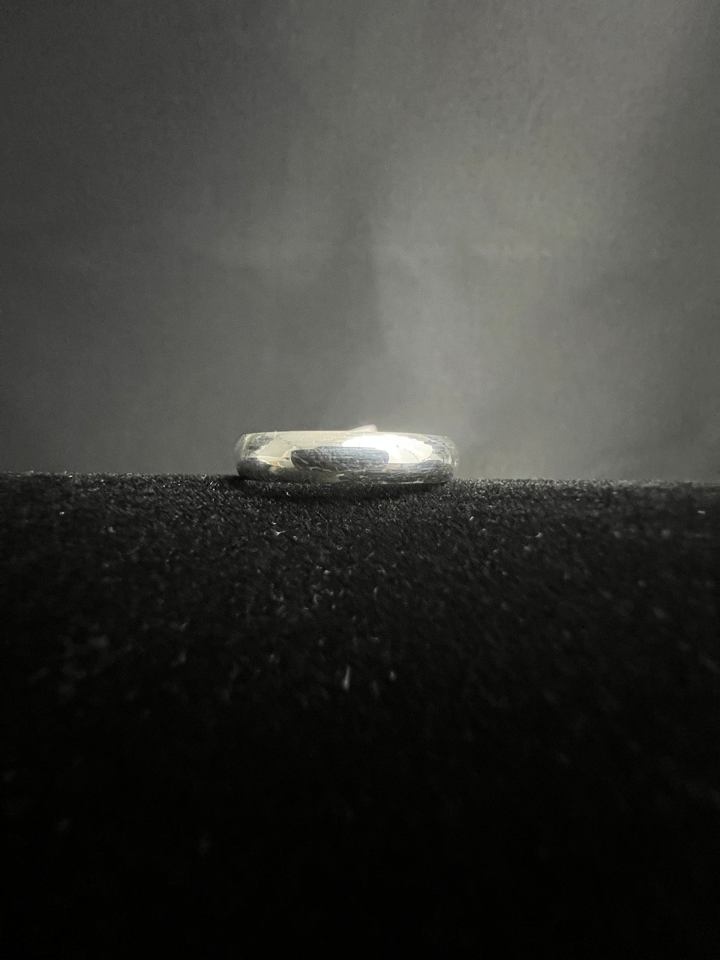 Solid Wedding Band .925 Sterling Silver