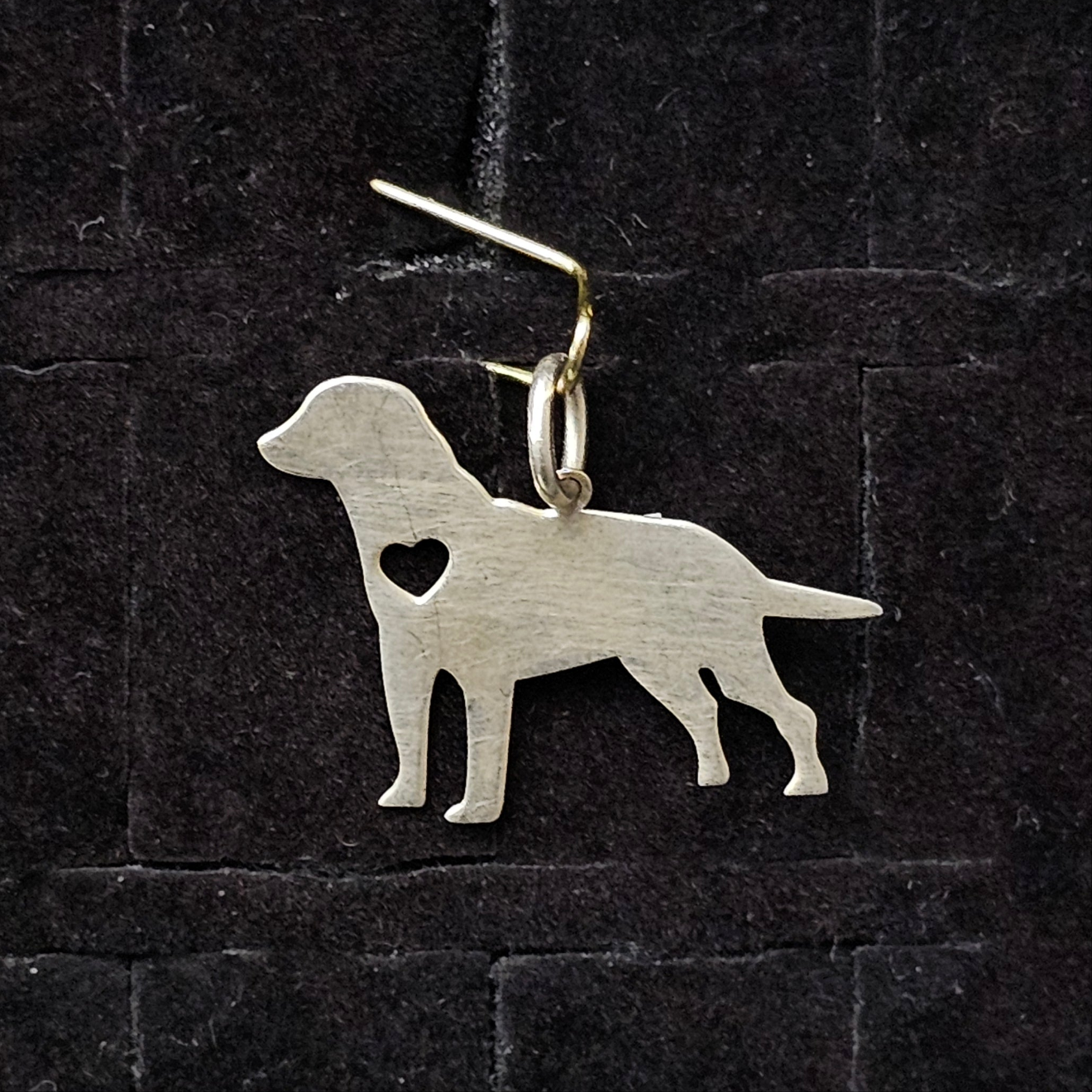Golden Retriever Dog Cutout Pendant