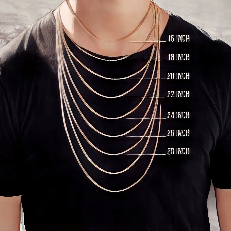 28" Curb Link Chain Necklace