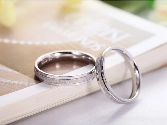 Geometric 925 Sterling Silver Men's Ring – Modern Design