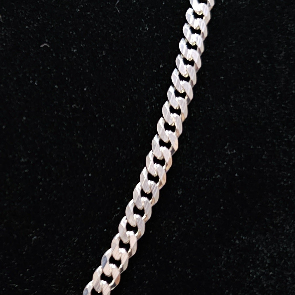 22" Cuban Link 925 Sterling Silver Chain Necklace - 4.5mm