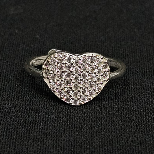 Big Heart Ring 925 Sterling Silver