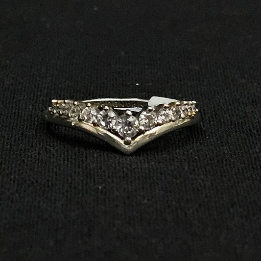 Princess Band Ring 925 Sterling Silver