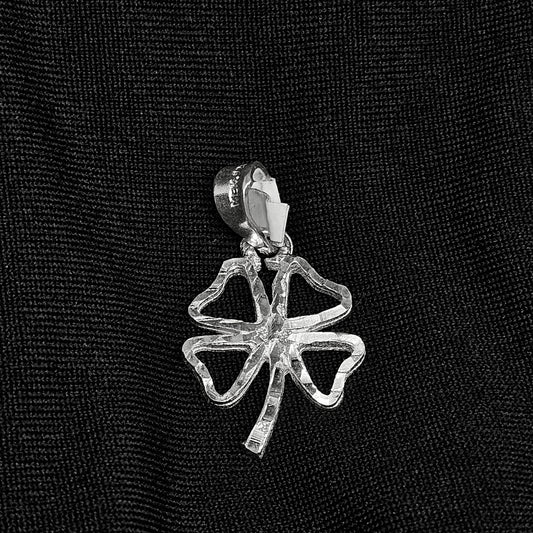 Leaf Clover Pendant – Lucky Four Leaf Necklace for Women & Men