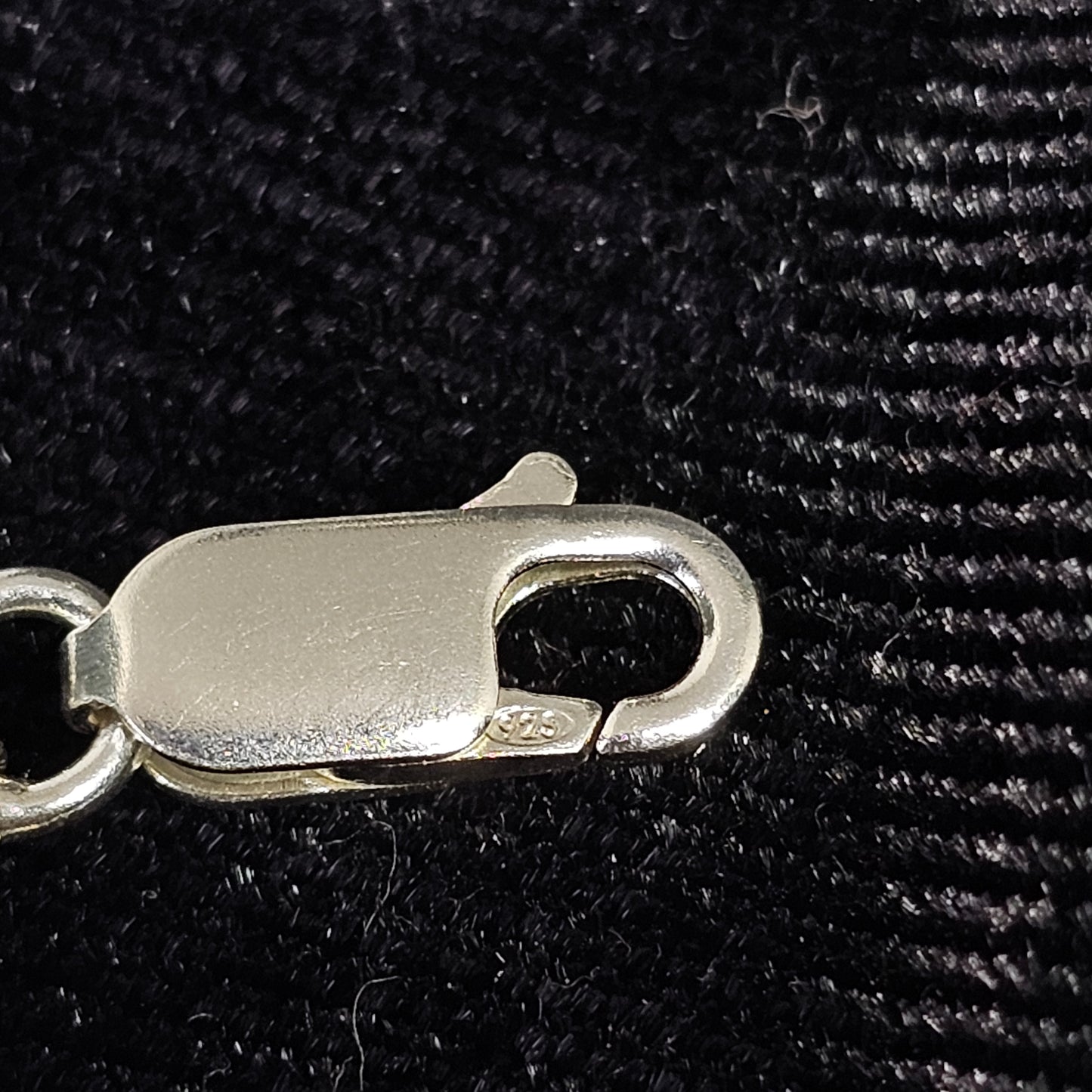 Diamond Cut Sterling Silver Mariner Bracelet 8"