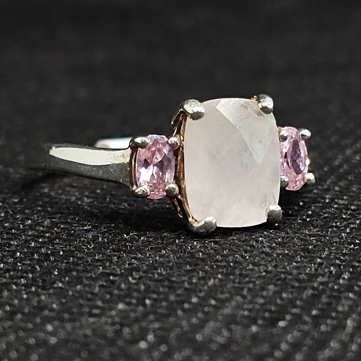 Sterling Silver Vintage 3 Stone Ring