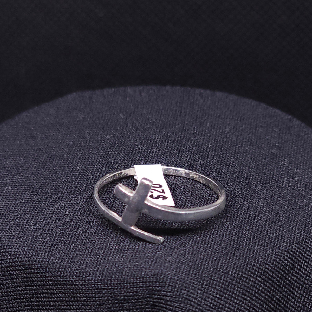 Sterling Silver Cross Ring