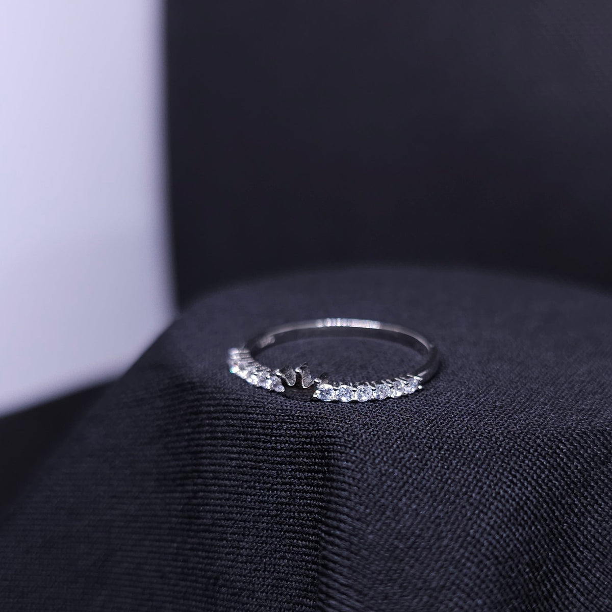 Sterling Silver Dainty Crown Ring