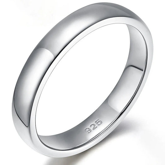 Solid 925 Sterling Silver Band
