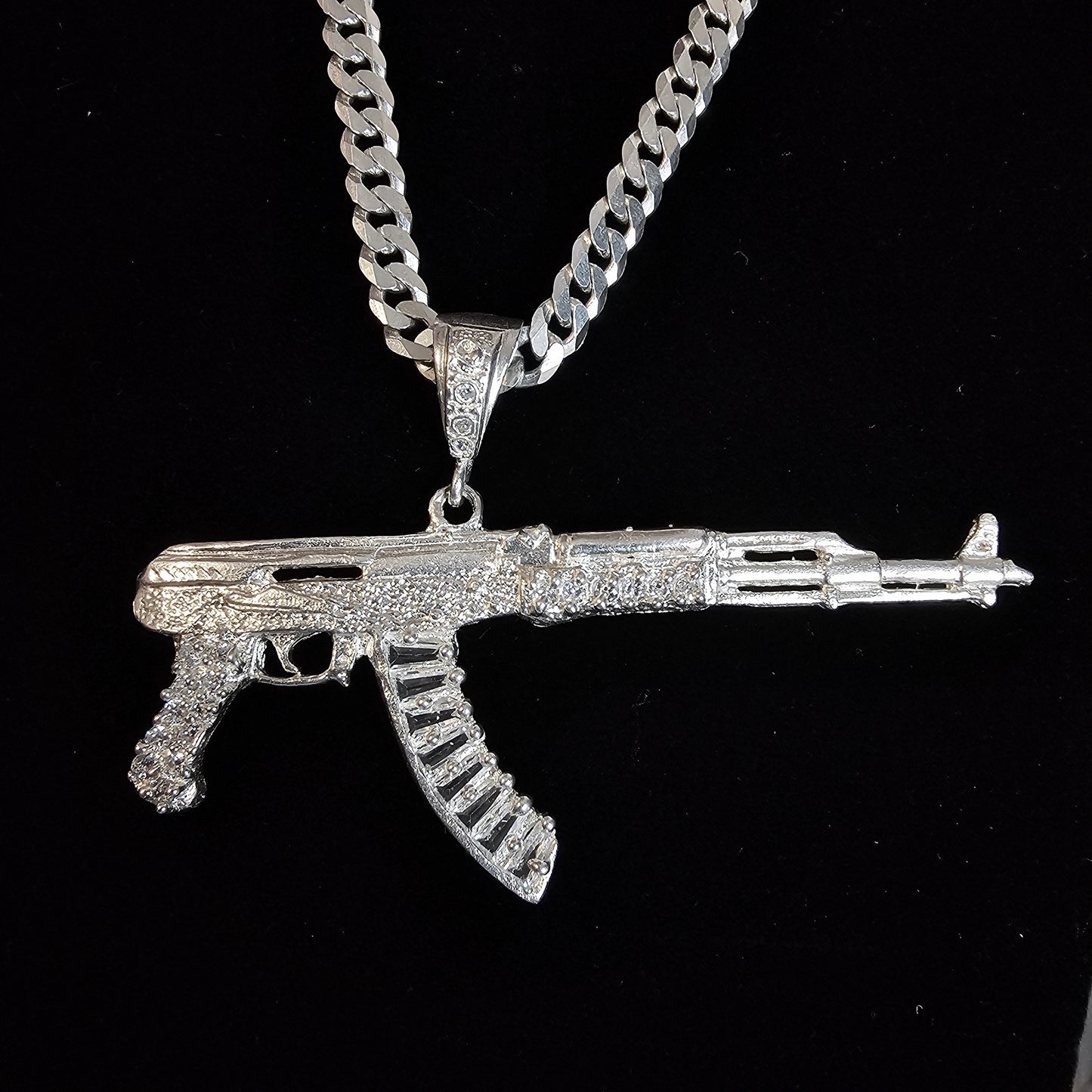 AK-47 Pendant – Bold Statement Piece (Chain Not Included)